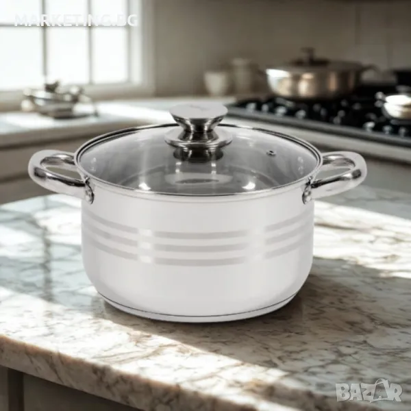 Тенджери Bohmann 18, 20 и 22 см., снимка 1