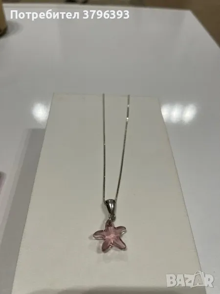 Колие с висулка Swarovski, снимка 1