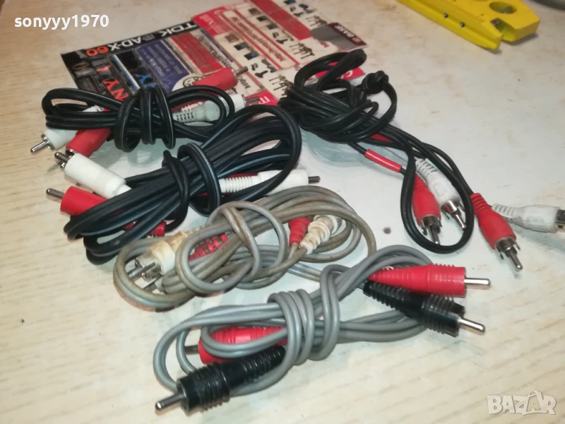 КАБЕЛИ ЗА АУДИО-ЧИНЧ 2506250840, снимка 1
