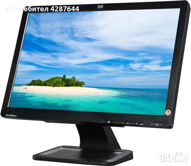 19" реновиран монитор HP LE1901w, снимка 1