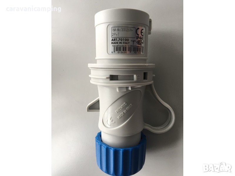 Женски и мъжки куплонзи 3 PIN IP 44 16A, снимка 1