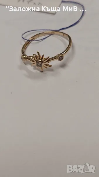 Златен Пръстен 1,2 гр. 14 к., снимка 1