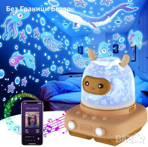 Нов Мултифункционален Прожектор за Сън Cinnyc - Идеален Подарък, снимка 1