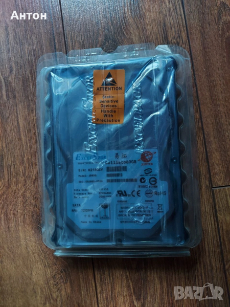 HDD Хард диск Excelstor 80GB, снимка 1