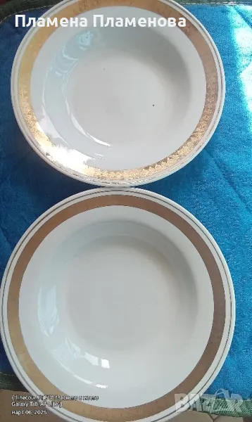 чинии - 2 бр /20 см, снимка 1