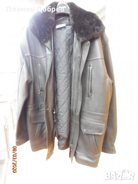 Продавам нова кожена шуба (канадка) зимна/пролетно-есенна. , снимка 1