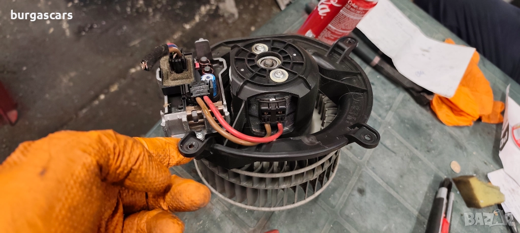 Вентилатор парно реостат A 230 821 6351 Mercedes E220 W211 - 110лв, снимка 1