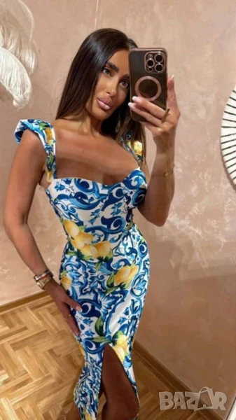 дамски комплект с лимони , снимка 1