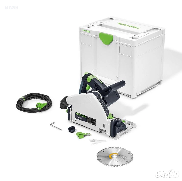 FESTOOL TS 55 REBQ-Plus.- Потъващ циркулярен трион, снимка 1