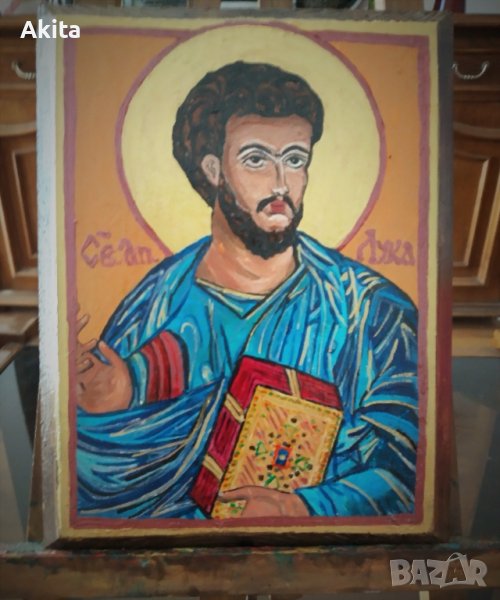 Икона на свети Лука, снимка 1
