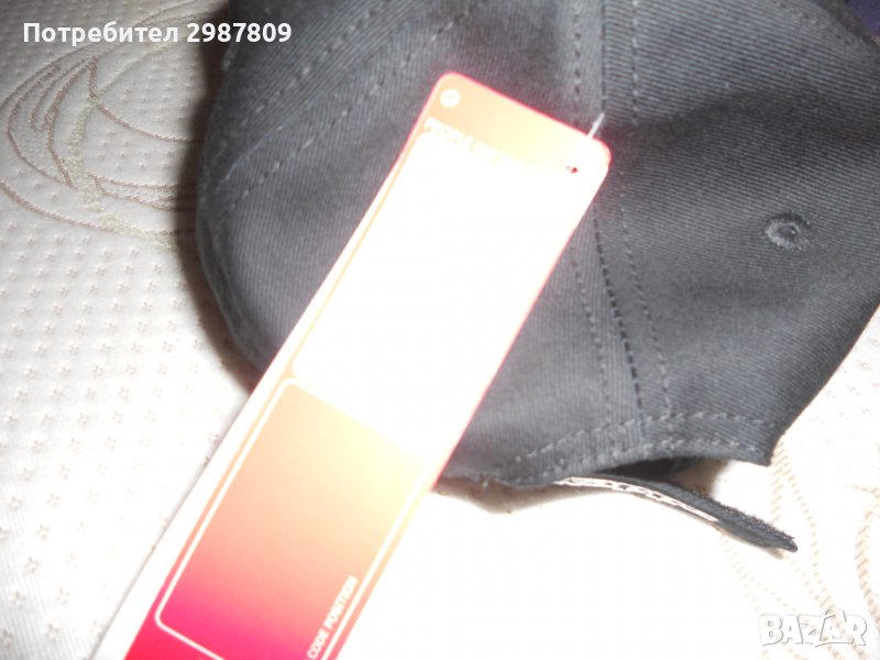 Нова Мъжка Спортна Шапка Оригинал, Черна, KAPPA ORIGINAL, снимка 1