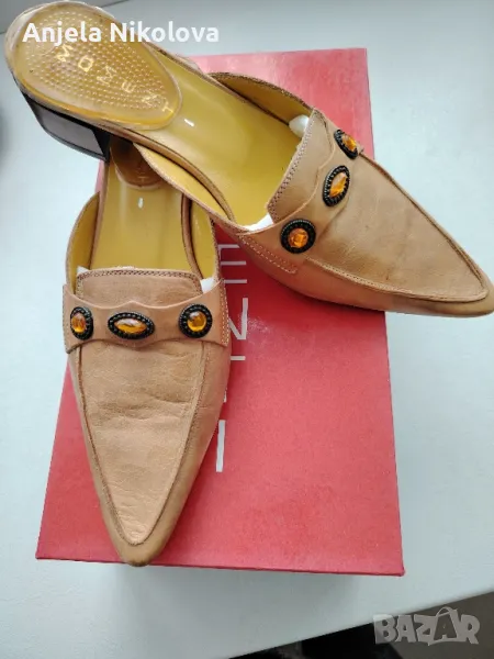 Италиански 100% естествена агнешка кожа , снимка 1