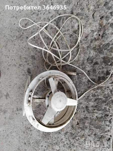 Вентилатор, прозоречен., снимка 1