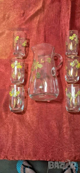 Стар сервиз чаши за вино , снимка 1