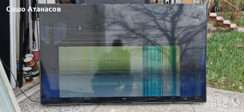 SAMSUNG UE55K5170 със счупена матрица ,BN44-00868A ,BN41-02527A ,T550HVN08.3 Ctrl BD ,CY-FK055BNAV3H, снимка 1