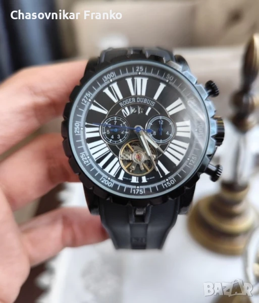 Roger Dubuis УНИКАЛЕН ДИЗАЙНЕРСКИ КАЧЕСТВЕН ЧАСОВНИК , снимка 1