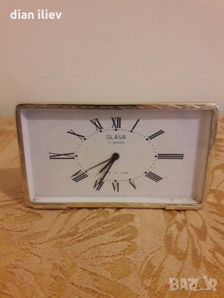 Стар руски будилник-Слава, снимка 1