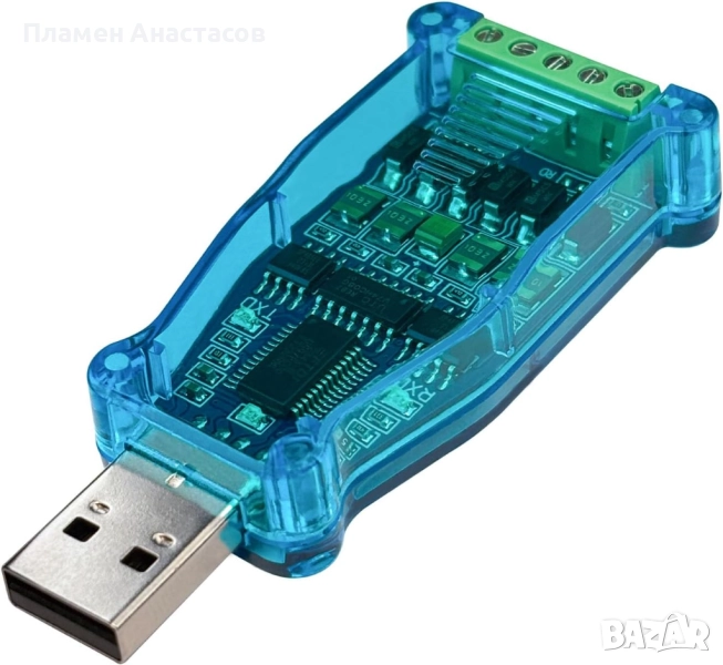 DSD TECH SH-U11 – Индустриален USB към RS485/RS422 конвертор с FTDI FT232R чип, снимка 1