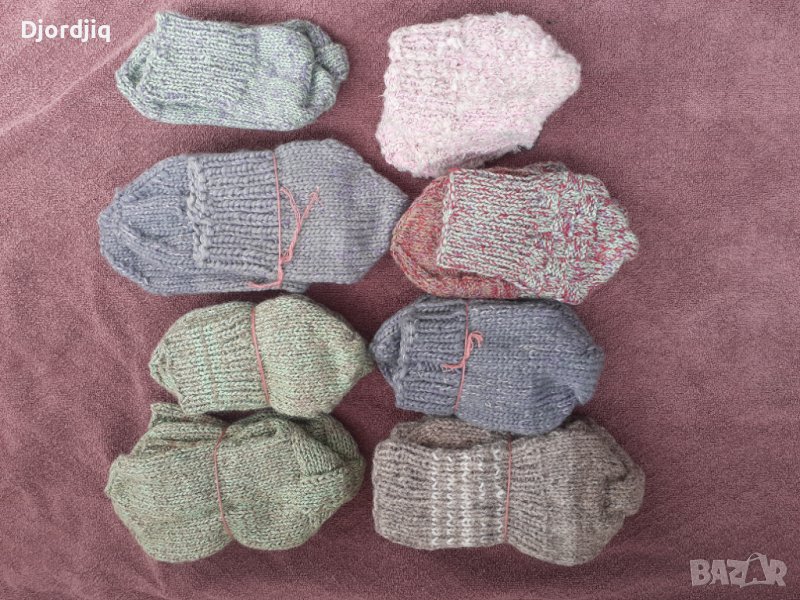 Ръчно плетени чорапи, снимка 1