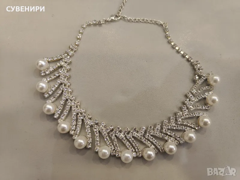 Красиво колие с обеци , снимка 1