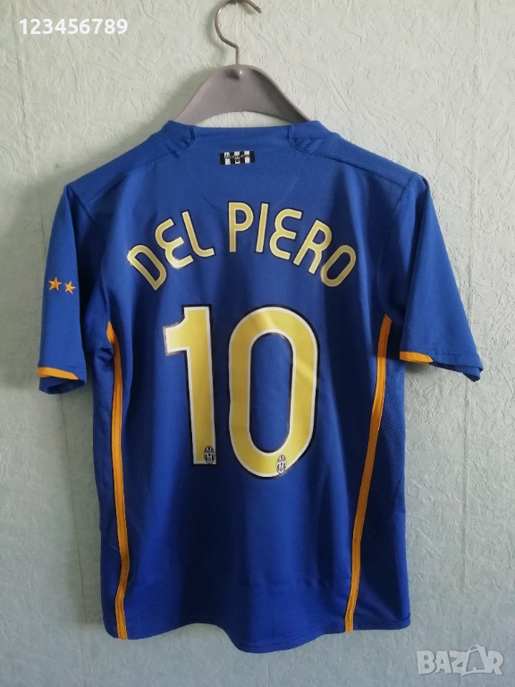 Juventus Del Piero Nike 2007/2008 Away оригинална тениска фланелка екип Дел Пиеро Ювентус , снимка 1