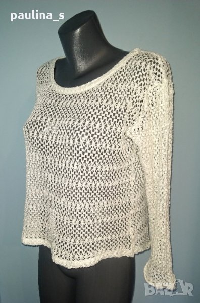 Дизайнерска блуза тип туника от дантела "BODYFLIRT" / голям размер, снимка 1