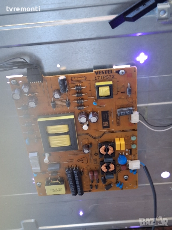 POWER BOARD ,17IPS72,за 49-инчов телевизор JVC Модел LT-49VU73K, с дисплей VES490QNDS-2D-U11, снимка 1