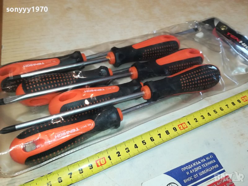 ОТВЕРТКИ НОВ КОМПЛЕКТ 1801241653, снимка 1