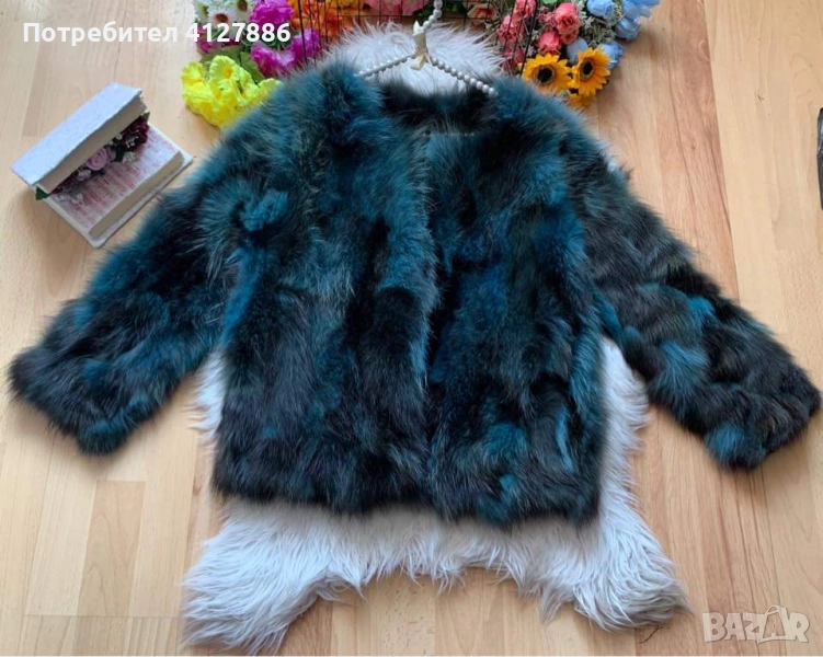 Палто естествен косъм, снимка 1