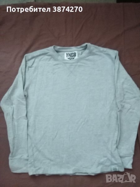 Мъжки ватиран пуловер YNGB размер L, снимка 1