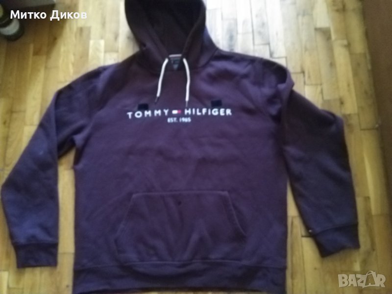 Томи Хифлигер суитчер органичен памук размер ХХХЛ, снимка 1