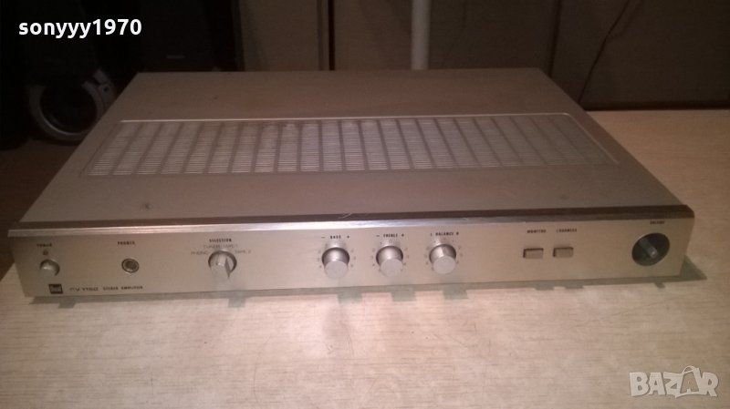 dual type cv-1150 amplifier-made in germany-внос швеицария, снимка 1