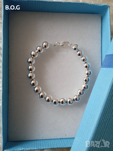 Нова, сребърна гривна с подарък луксозна подаръчна кутия.я, снимка 1