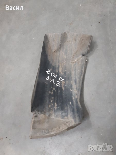 Заден ляв подкалник задна част Peugeot 206 cc Cabriolet 1.6 16V Пежо 206 Кабрио 1.6 16В pejo, снимка 1