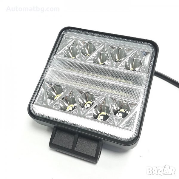 Диоден халоген Automat, Универсален, Алуминий, IP67, 12V - 30V, 102W, 6000K, 1894, Черен, снимка 1