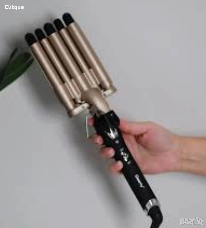 Ретро преса с пет цилиндъра Gemei 💇‍♀️, снимка 1