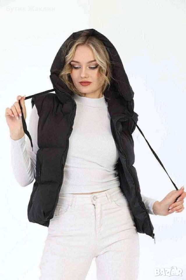 Дамски елек със силиконов пух , снимка 1