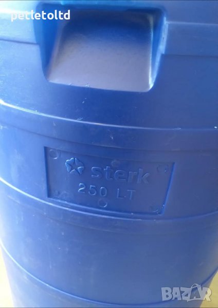 Бидон 250 Л с винтов капак, снимка 1