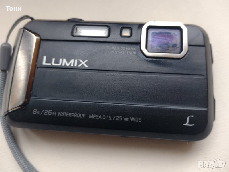 Дигитален фотоапарат Panasonic Lumix DMC-FT30, 16.1MP, Video HD, Черен, снимка 1