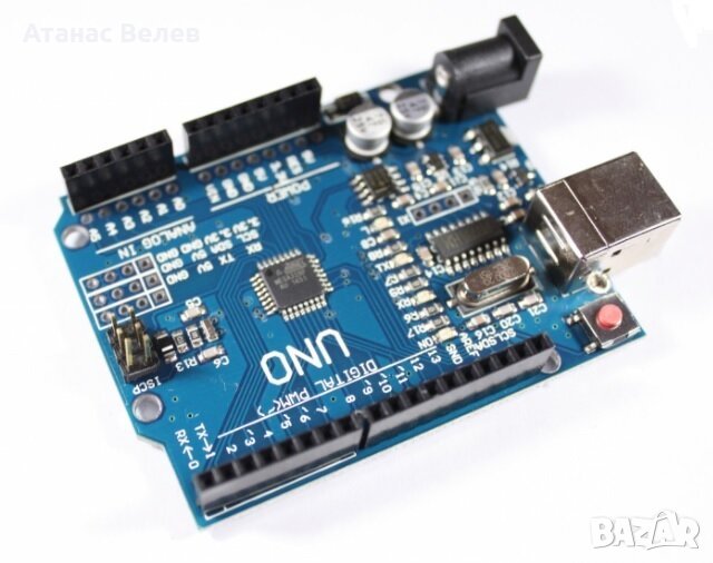 Arduino UNO с smd процесор, снимка 1