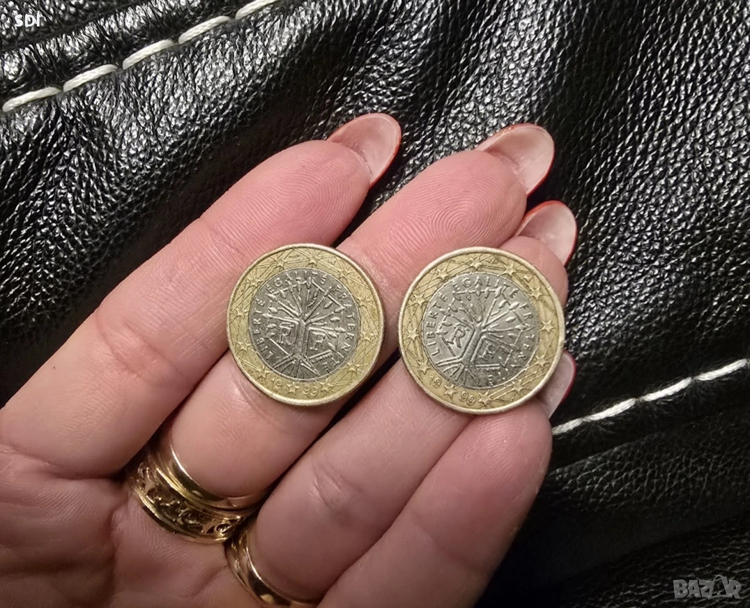 Колекционерски монети Франция 1 Euro 1999, снимка 1