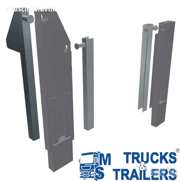 ЪГЛОВ ПРОФИЛ ЗА ЗАДЕН КАПАК 35144400 / 35144401, снимка 1