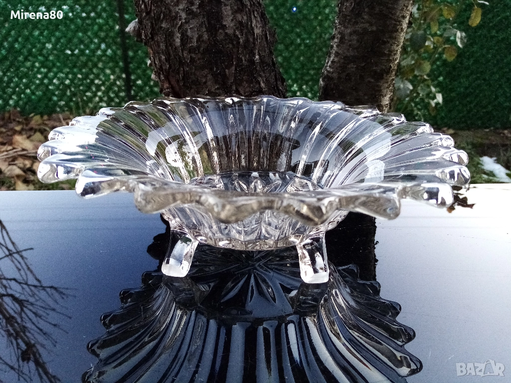 Българска фруктиера стъкло, снимка 1