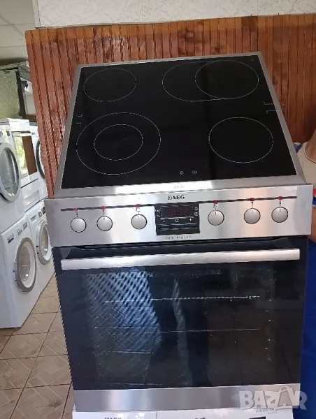 Като нова иноксова печка за вграждане АЕГ Aeg с две години гаранция!, снимка 1