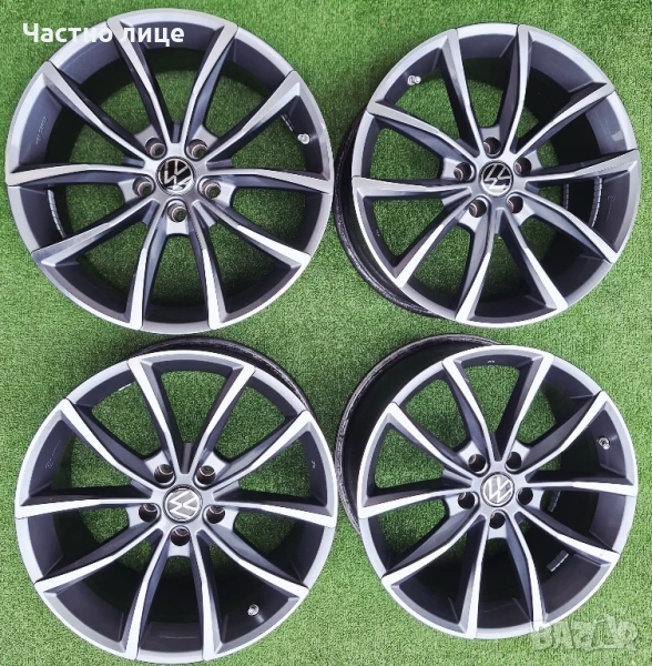 Продавам 4бр 18-ки джанти за Фолксваген Пасат, Тигуан, Туран, Голф 5,6,7,8 , снимка 1