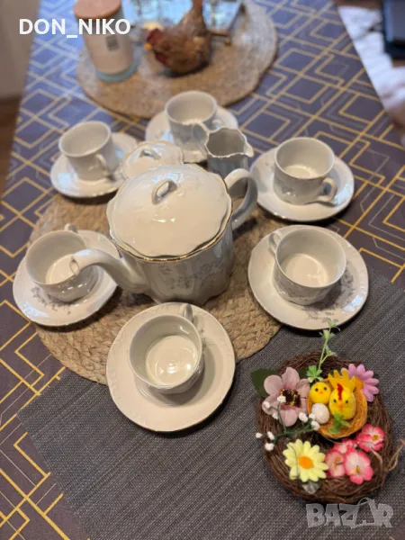 Сервиз за кафе 15 части Нов!, снимка 1