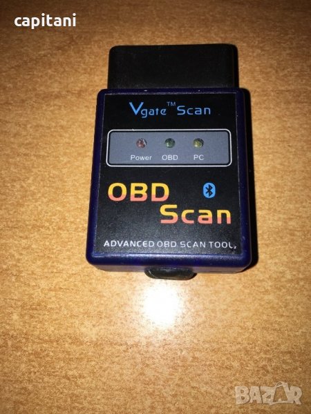Универсален интерфейс ELM327 Vgate Scan v2.1- Bluetooth OBDII CAN, снимка 1