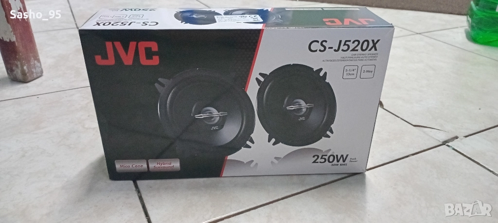 Колонки с пищялки JVC 30w, снимка 1