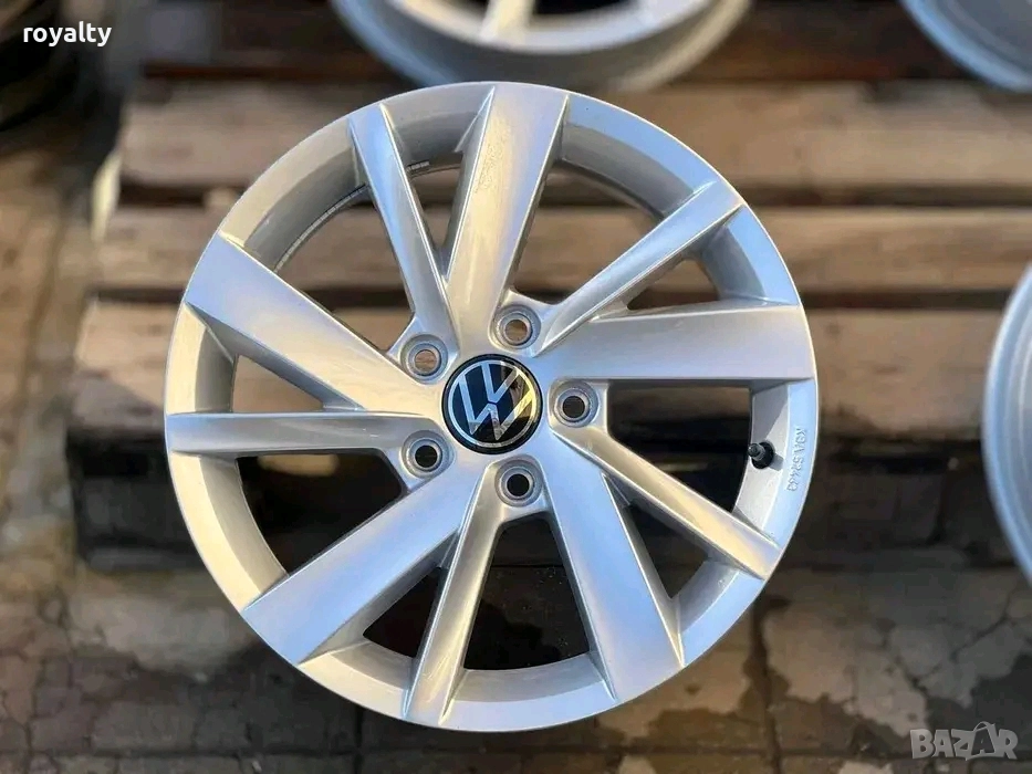 5х112 16 Цола Оригинални Джанти VW Passat Golf Tuaran Фолксваген Пасат 5x112 ЕТ 46 J 6.5, снимка 1