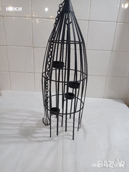 метален свещник 554, снимка 1